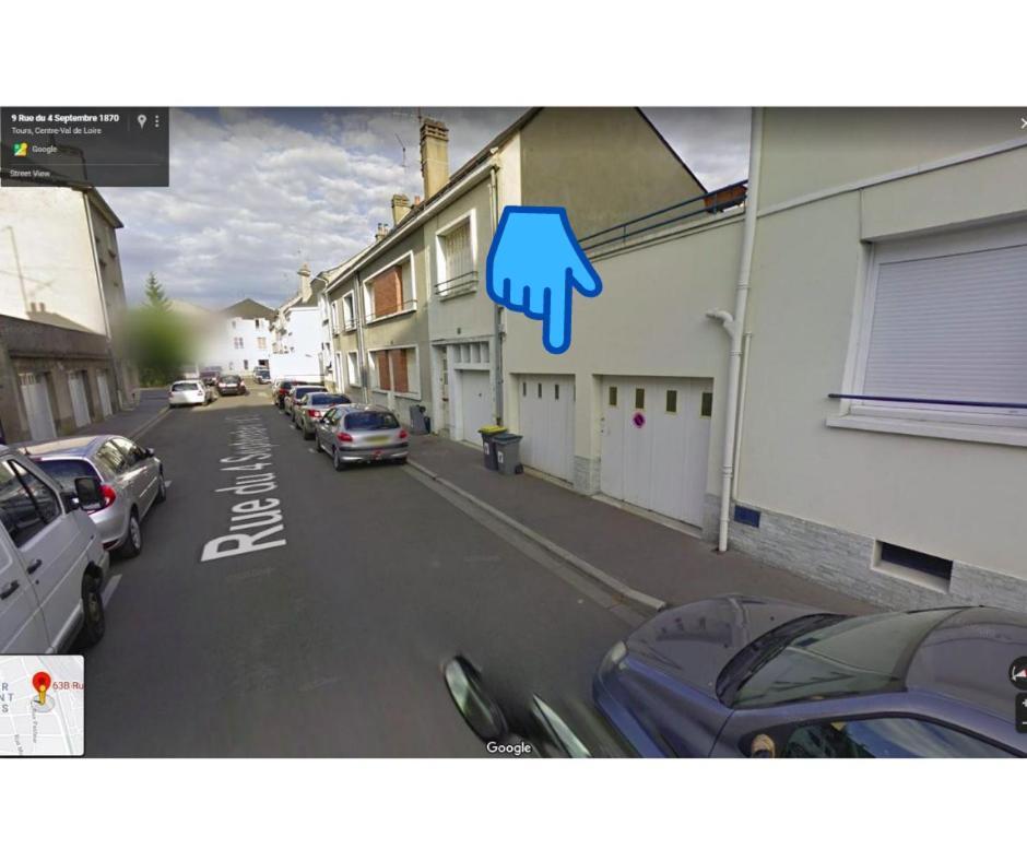 Appartement Rousseau - Centre Ville 5 Minutes Gare Tours Luaran gambar